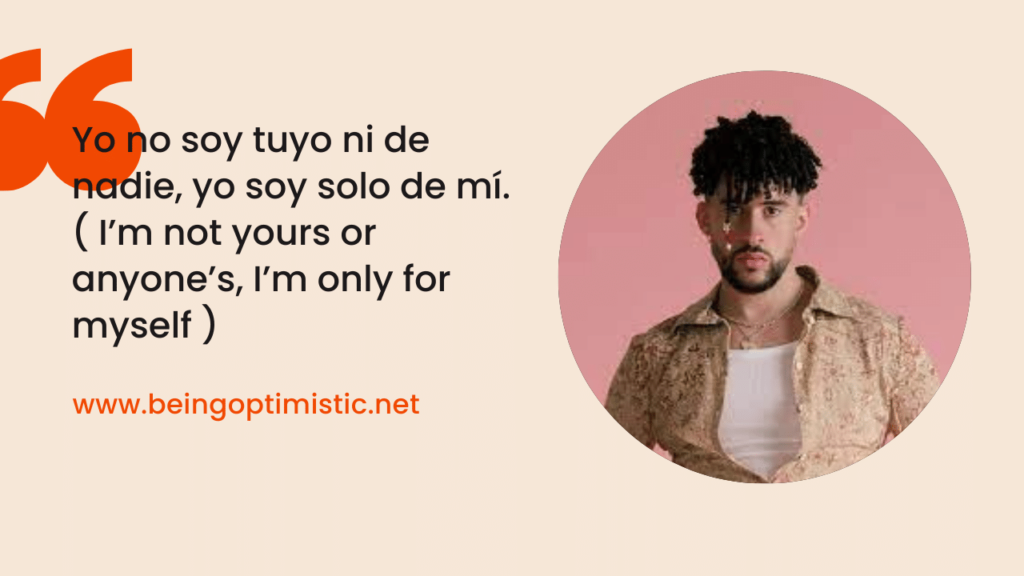 Bad Bunny Quotes In Spanish