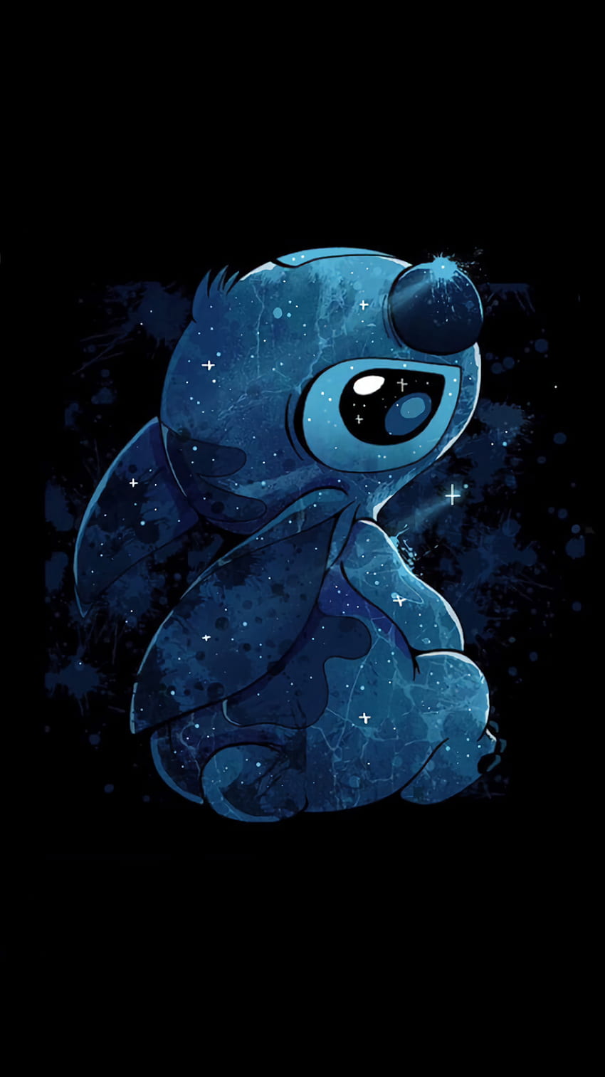 Blue Stitch Wallpaper Aesthetic